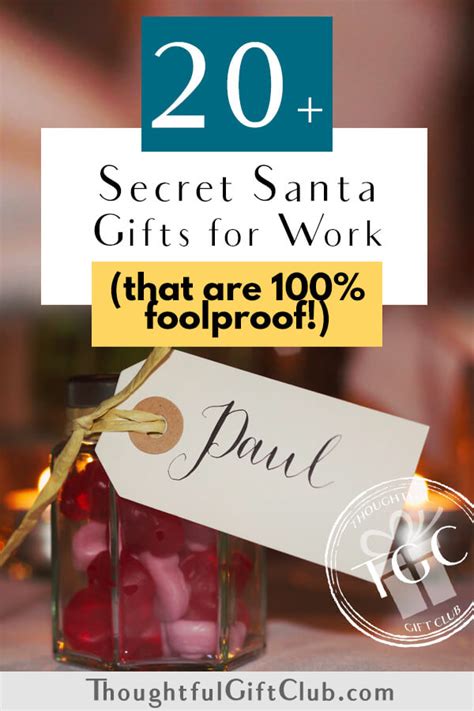 Secret Santa Ideas for Work