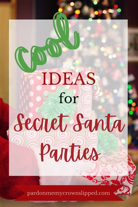 Secret Santa Party Ideas