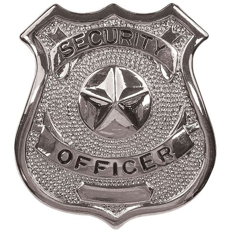 Security officer badges