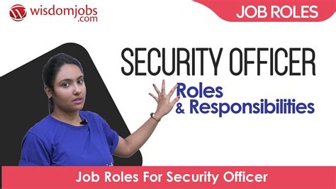 Security Officer Roles