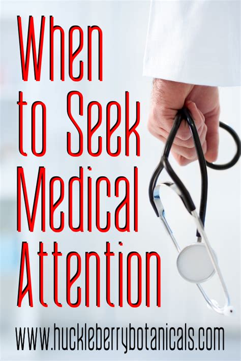 Seeking Medical Attention