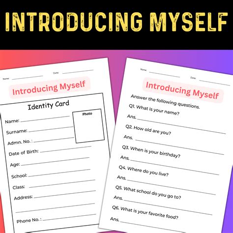 Self-Introduction Projects Slide