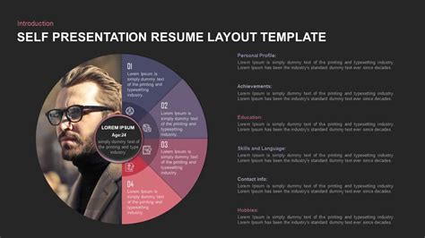 Self Presentation PowerPoint Template Example