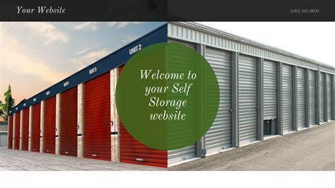 Self Storage Website Template 1