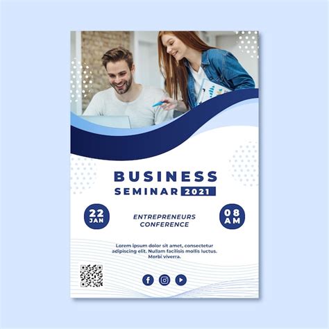 Seminar Flyer Templates EPS