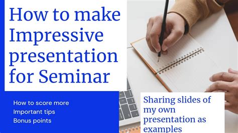 Seminar Presentation Ideas