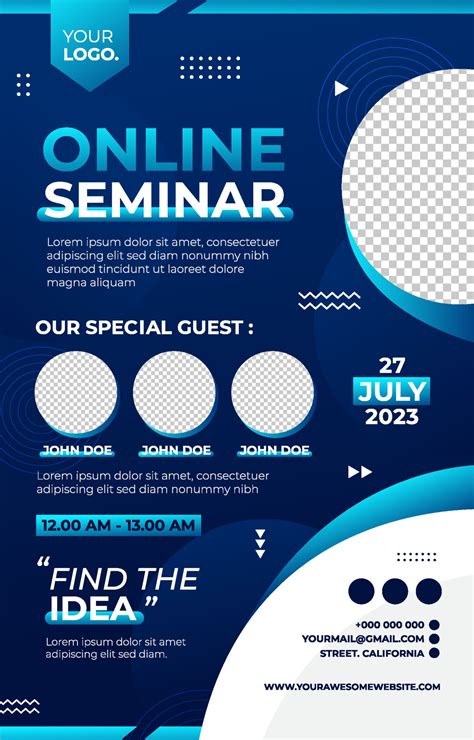 Seminar Template Design