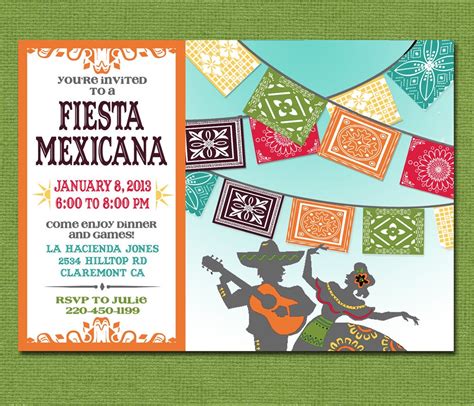 Send Mexican fiesta invitations