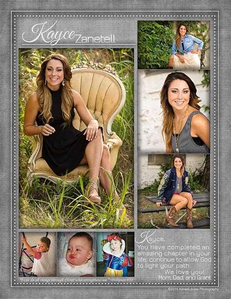 Senior Page Design Ideas