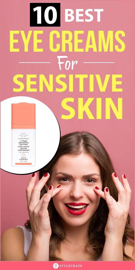 Sensitive eye cream