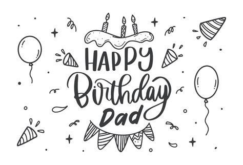 Sentimental Printable Birthday Cards for Dad