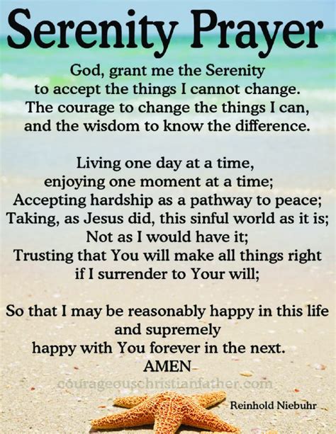 Serenity Prayer Inspiration