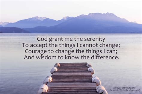 Serenity Prayer Meaning