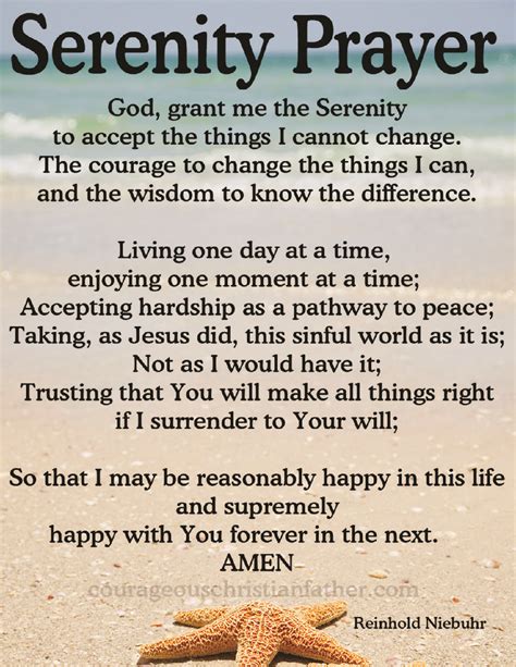 Serenity Prayer Quotes Hope