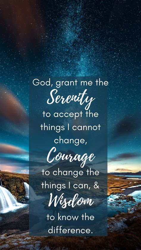 Serenity Prayer Quotes Inspiration