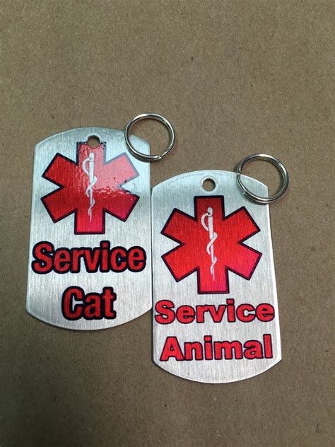 Service Animal Tag