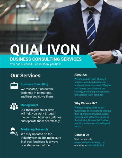 Service-Based Business Flyer Template