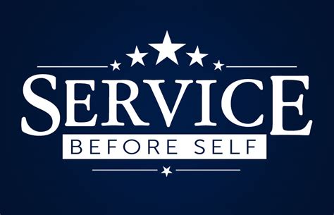 Service Before Self Image