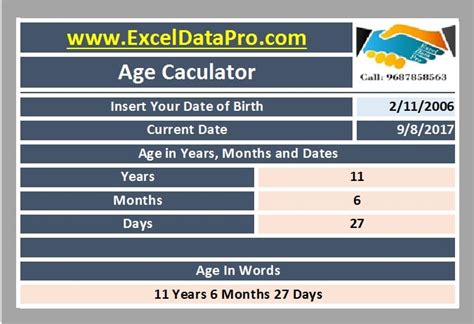 Service Years Calculator 3