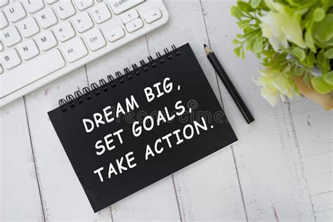 Set goals and take action