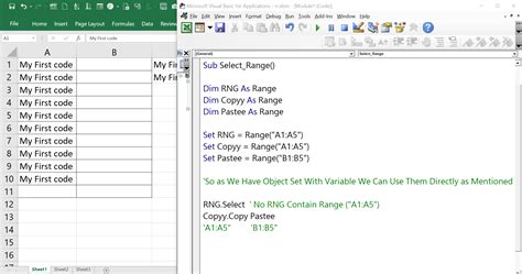 Set Range in VBA