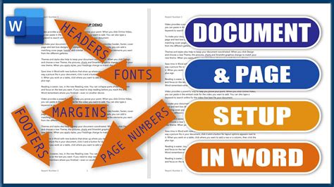 Setting up Word document