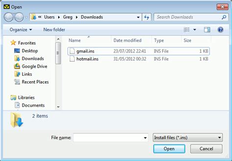 Set Up the FileDialog Object