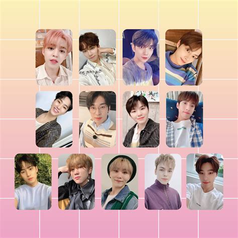 Seventeen Dream Photocard Template Design Ideas