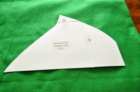 Sewing Peter Pan hat template