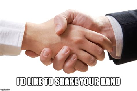 Shake Hands Meme Template 1