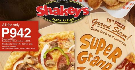 Shakey's Pizza Coupons Printable Codes And Discounts