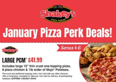 Shakey's Pizza Coupons Printable Codes And Discounts