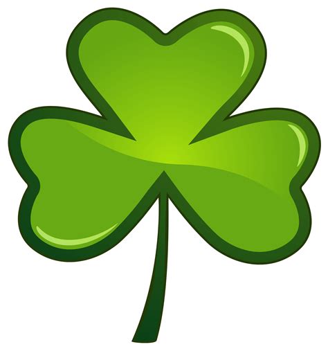 A shamrock clip art image