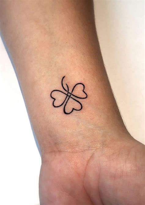 Description of Shamrock Tattoo on Wrist