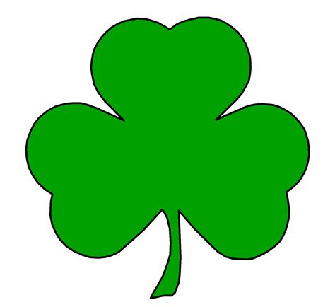 Shamrock Template 3