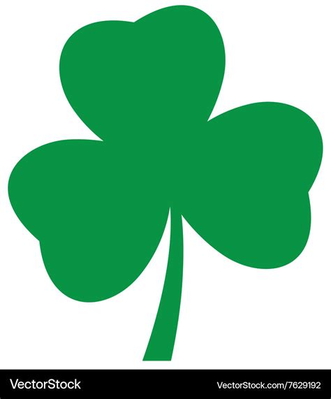 A shamrock vector image