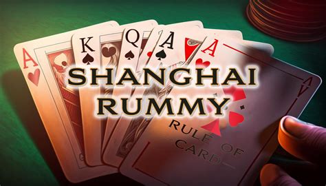 Shanghai Rummy Sets and Runs