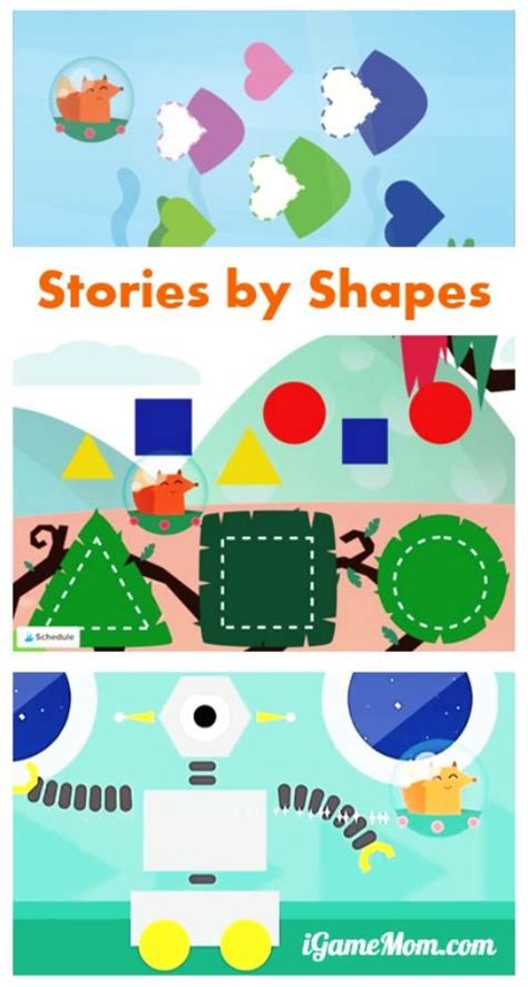 Shape story worksheet