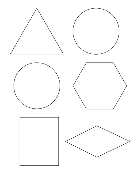 Shape templates