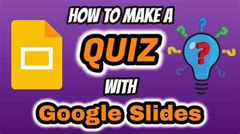 Share Quiz Google Slides