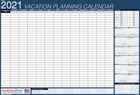 Shared Calendar Vacation Tracking Example