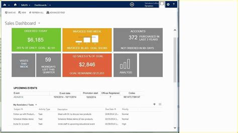 SharePoint CRM template example 1