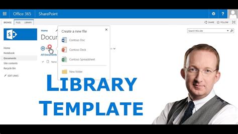 SharePoint Document Library Template