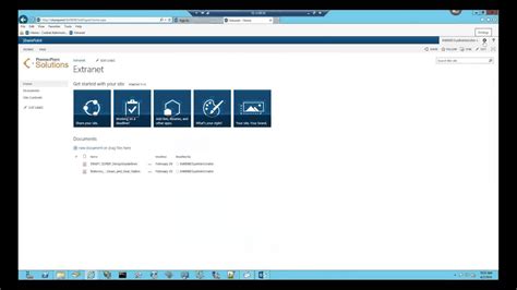 SharePoint Extranet Example