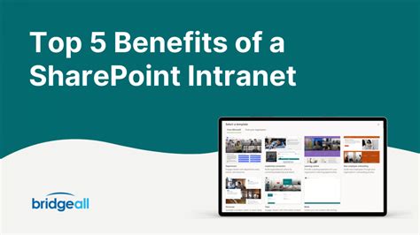 SharePoint site template benefits