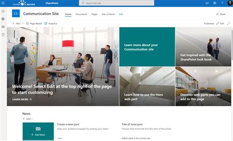 SharePoint Community Site Template