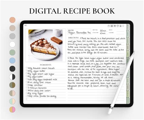 Sharing Recipes with Goodnotes