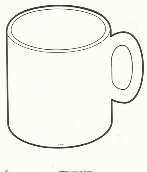 Sharpie Hot Cocoa Mug Template