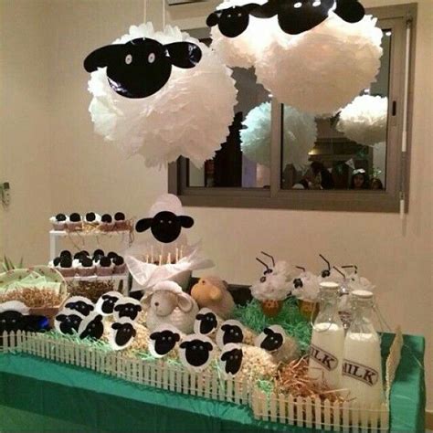 Sheep themed party ideas