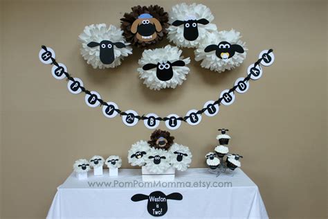 Sheep themed party ideas